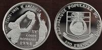  500 FRANCS 1992 CONGO REPUBLIC - RARE SILVER  YEAR MUNDIAL FIFA USA 199... 34,10 EUR31,71 EUR  Excl. 8,52 EUR Verzending