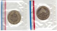 25 PIASTRES LEBANON LIBAN - RARE UNC COIN YEAR KM#E13 ESSAI SEALED -