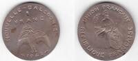 1 FRANC NEW CALEDONIA - RARE UNC COIN YEAR ESSAI SPECIMEN E3 -