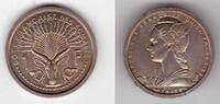 1 FRANC FRENCH SOMALILAND - UNC COIN YEAR KM#E1 ESSAI SHIP -