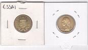 10 FRANCS REUNION – RARE UNC COIN YEAR KM#E6 ESSAI SPECIMEN -