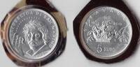 SAN MARINO SILVER 5€ UNC COIN YEAR 400th ANNI OF DEATH MICHELANGELO -