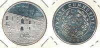 LIRA TURKEY SILVER PROOF 20 NEW COIN YEAR KM#1194 MAGLOVA AQUADUCT -
