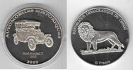 10 FRANCS CONGO PROOF COIN YEAR AUTOMOBILE KM#196 FORD MODEL T -