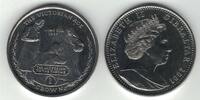 1 CROWN GIBRALTAR UNC COIN YEAR KM#955 VICTORIAN AGE Accession to throne -