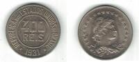 400 REIS BRAZIL UNC COIN YEAR KM#520 -