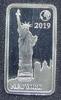HALF DOLLAR SOLOMON ISLANDS RECTANGULAR SILVER PROOF 1/2 COIN YEAR NEW YORK -