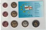 2 EURO NORTHERN IRELAND PATTERN ESSAI 8 DIF SET 0.01 - YEAR TITANIC SHIP -