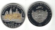 PALAU SILVER PROOF 5$ COIN YEAR AUTOMOBILE ROLLS ROYCE SILVER GHOST -