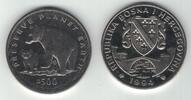  500 DINARA 1994 BOSNIA & HERZEGOVINA  UNC COIN YEAR KM#24 BLACK BEAR  30,06 EUR27,96 EUR  Excl. 8,59 EUR Verzending