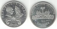 50 GOURDES 1974 HAITI SILVER  PROOF COIN YEAR KM#123 HOLY YEAR  68,71 EUR63,90 EUR  Excl. 8,59 EUR Verzending