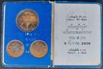  1963 THAILAND 3 UNC COINS SET 2 X 1 + 20 SILVER BAHT YEAR Y#85 Y#86 36 ... 51,53 EUR47,93 EUR  Excl. 8,59 EUR Verzending