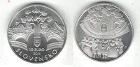  10 EURO 2011 SLOVAKIA SILVER  UNC COIN YEAR KM#116 MEMORANDUM OF SLOVAK... 42,09 EUR39,14 EUR  Excl. 8,59 EUR Verzending