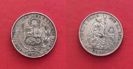   Pérou. Belle monnaie argent de 1 sol 1871. Etat TB/TTB  64,00 EUR  Excl. 13,00 EUR Verzending