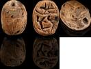   Ägyptischer Skarabäus mit figürlicher Gravur und Tiersymbolik  270,00 EUR  Excl. 19,00 EUR Verzending