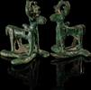   Bronzefigur eines Hirsches mit Standplatte  890,00 EUR  Excl. 39,00 EUR Verzending