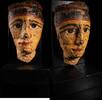   &Auml;gyptische Sarkophagmaske mit polychromer Bemalung  4500,00 EUR3800,00 EUR  Excl. 39,00 EUR Verzending