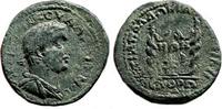 Roman Provincial AE26 CYZICUS (Mysia) AE26. Valerian I. VF+. Altar - two serpent-entwined Torches. -