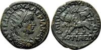Roman Provincial AE23 COTIAEUM (Phrygia) AE23. Valerian I. VF+. Kybele - Biga of Lions. -