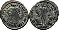 Roman Empire Follis LICINIUS I AE Follis. EF+/EF. Heraclea mint. IOVI CONSERVATORI. Radiated Bust. -