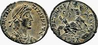 Roman Empire AE2 (Maiorina) CONSTANTIUS II AE2 (Maiorina). EF. Alexandria mint. FEL TEMP REPARATIO. -