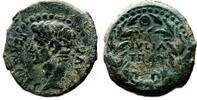 Roman Empire As AUGUSTUS AE As. EF-. Wreath - IVLIA TRAD. -