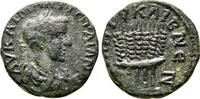 Roman Provincial AE22 CAESAREA of CAPPADOCIA AE22. Gordian III. VF+/EF-. Grain Ears. -