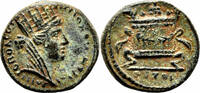Roman Provincial AE18 ANTIOCH (Syria) AE18. EF-. AD 127/8. Tyche - Altar. -