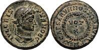 Roman Empire AE3 (Centenonial) CRISPUS AE3 (Centenonial). EF. Siscia mint. VOT X - Wreath. -