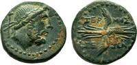 Greek AE19 TERMESSOS MINOR (Lycia) AE19. EF-. 1st Century BC. Winged thunderbolt. -