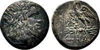 Greek AE19 DIA (Bithynia) AE19. EF/EF-. Ca. 85-65 B.C. Zeus - Eagle. -