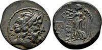 Greek AE21 ELAIOUSSA-SEBASTE (Cilicia) AE21. EF-. 1st Century BC. Zeus - Nike. -