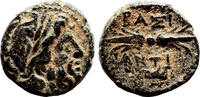 Greek AE12 ANTIOCHOS I Soter AE12. VF+/EF-. Thunderbolt. -