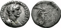 Roman Provincial Hemidrachm CAESAREA (Cappadocia) AR Hemidrachm. Hadrian. VF+. Nike. -