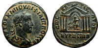Roman Provincial AE28 CYRRHUS (Cyrrhestica) AE28. Philip II. EF-/EF. Temple. -
