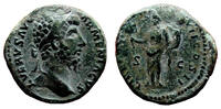 Roman Empire As LUCIUS VERUS AE As. EF-/VF. Armeniacus. -