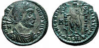 Roman Empire AE2 (Maiorina) VETRANIO AE2 (Mariorina). EF-. Siscia mint. The concordia. -
