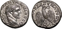 Roman Provincial Tetradrachm AKKO-PTOLEMAIS (Phoenicia) AR Tetradrachm. CARACALLA. EF. Eagle. QUALITY! -