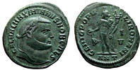 Roman Empire Follis GALERIUS MAXIMIANUS AE Follis. EF. Antioch mint. GENIO POPVLI ROMANI. -