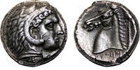 Greek Tetradrachm Sicily. SICULO-PUNIC AR Tetradrachm. EF-/EF. Entella mint. circa 300-289 BC. -
