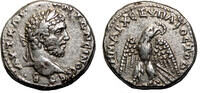 Roman Provincial Tetradrachm CARACALLA AR Tetradrachm. VF+/EF-. Antioch mint. Eagle. -