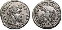 Roman Provincial Tetradrachm SEPTIMIUS SEVERUS AR Tetradrachm. EF/VF+. Laodicea mint. Eagle. -