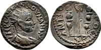 Roman Provincial AE22 VOLUSIAN AE22. EF-. Antioch of Pisidia. Vexillum and Signa. -