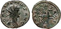Roman Empire Antoninianus GALLIENUS AE Antoninianus. VF+. Pegasus - SOLI CONS AVG. -