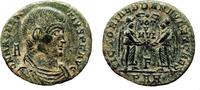 Roman Empire AE2 (Maiorina) MAGNENTIUS AE2 (Maiorina). EF. Arelate mint. VICTORIAE DD NN AVG ET CAES. -
