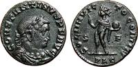Roman Empire Follis CONSTANTINE I Follis. EF. Lugdunum. Draped bust seen from the front. Scarce type -