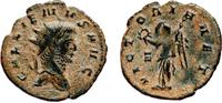 Roman Empire Antoninianus GALLIENUS Antoninianus. EF/EF-. VICTORIA AET - Letter Z in field engraved as Xi -