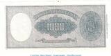 1.000 Lire Schein 1948-61 Banknote Italien , 1.000 Lire Schein B in kfr. P.88.b , 11.02.1949 , Bank of I. unc , 1- , rost spot