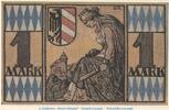 Notgeld De 1 Mk. Nr.3 Notgeld Notgeldausstellung Nürnberg 991.1 , 1 Mark Schein Nr.3 in kfr. von 1921 -