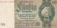 deutsche Reichsbank 50 Mk. -K- 1933 Reichsbanknote , 50 Mark Schein -K- ... 5,95 EUR  plus 7,99 EUR verzending
